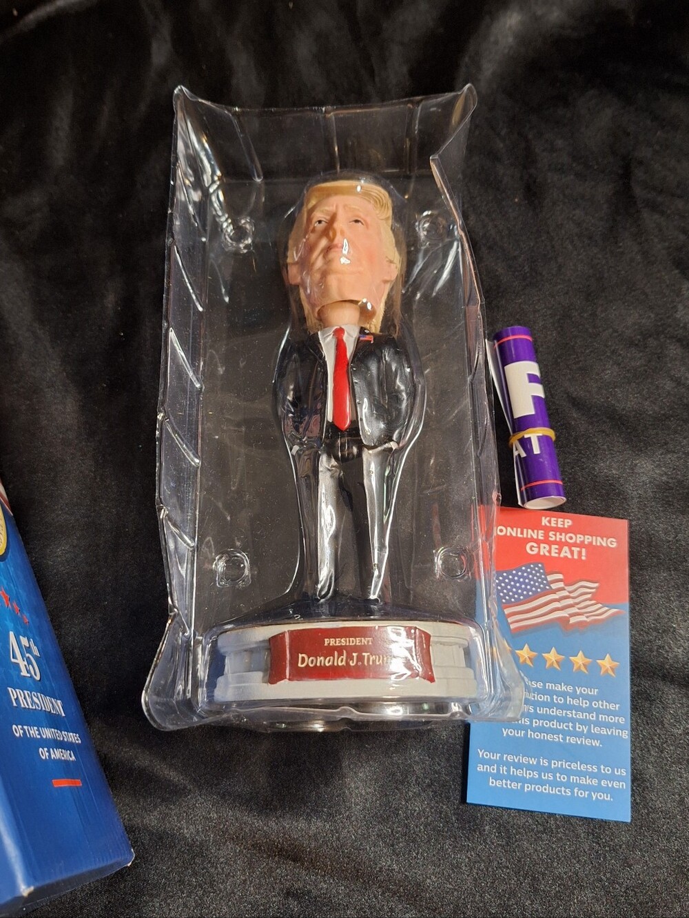 New Collectible Presidential Bobblehead~Donald J. Trump~Hand Painted - Picture 9 of 13